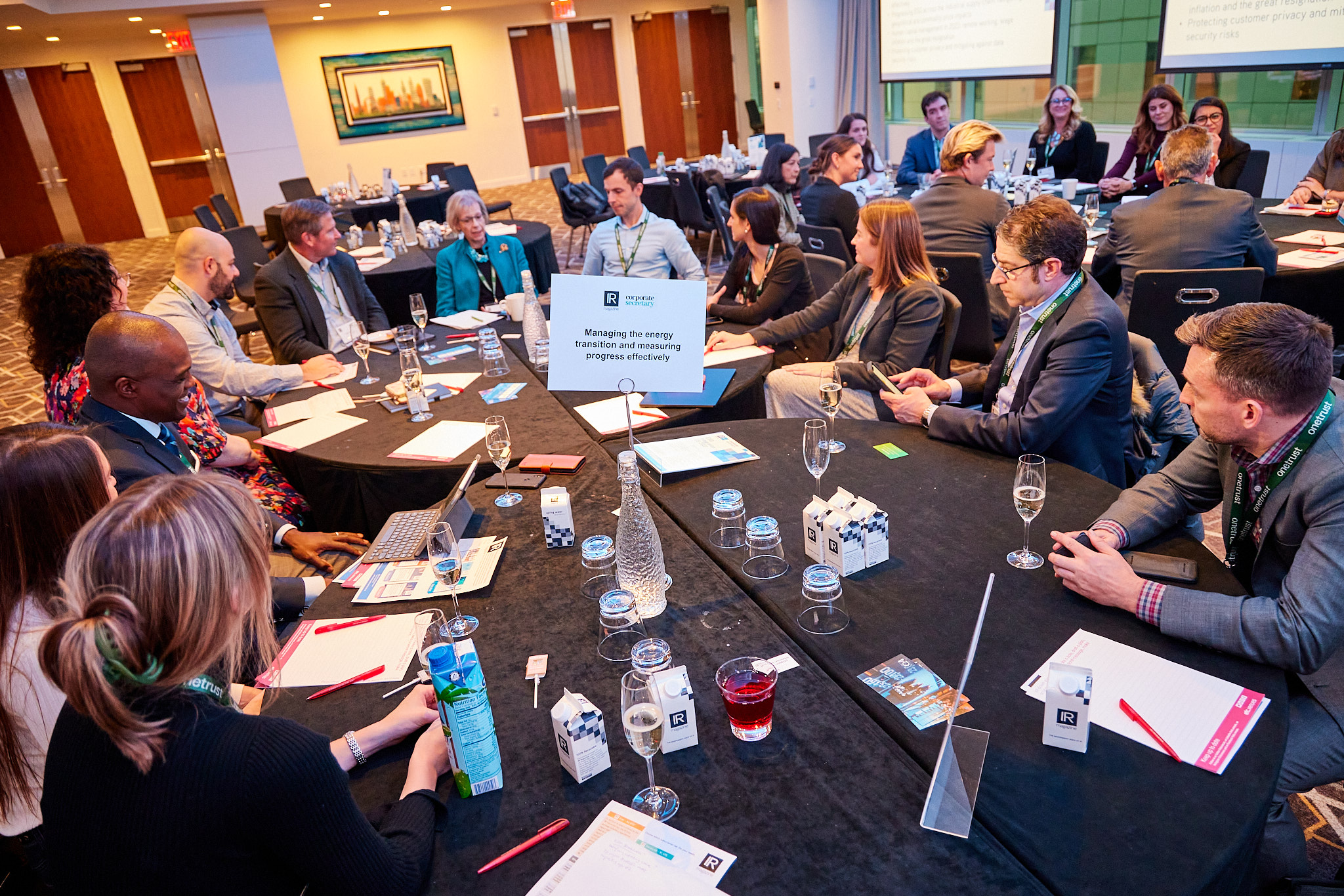 roundtable discussions at the corporate secretary conference